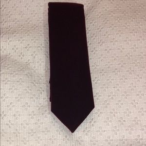 Burgundy tie